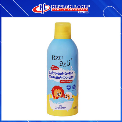 BZU BZUKANAK-KANAKS HEAD TO TOE CLEANSING MOUSSE 350ML